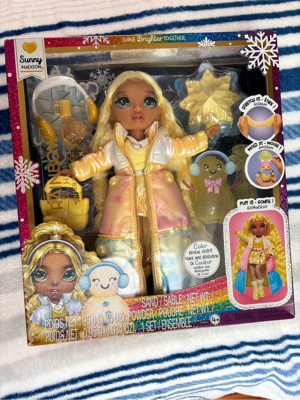 New Rainbow High Sunny Madison Winter Break Doll